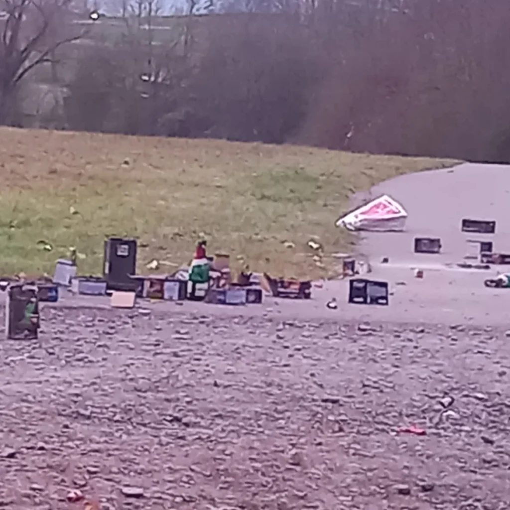 Der Morgen nach Silvester in Drackendorf